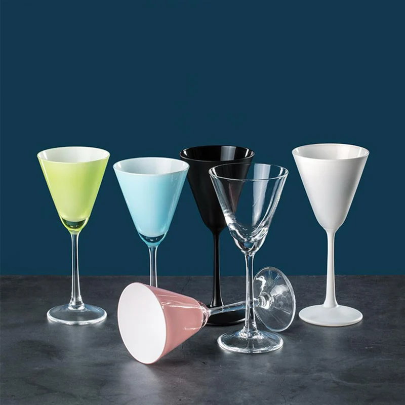 9 cl - Pralines Calice Martini Espresso In Vetro Set 4 Pz