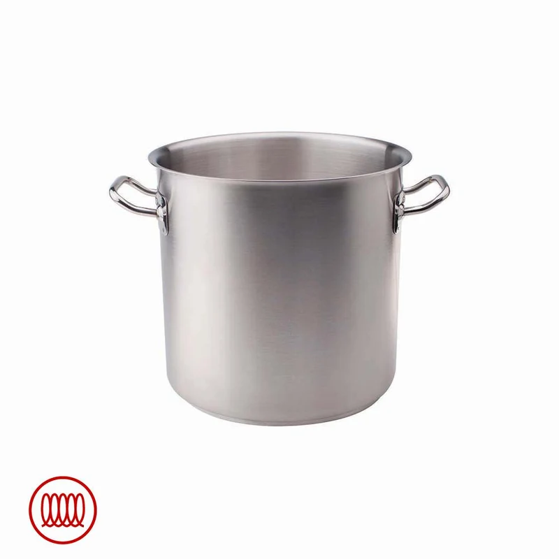 Acciaio Inox Pentola Alta Induzione Con Due Maniglie