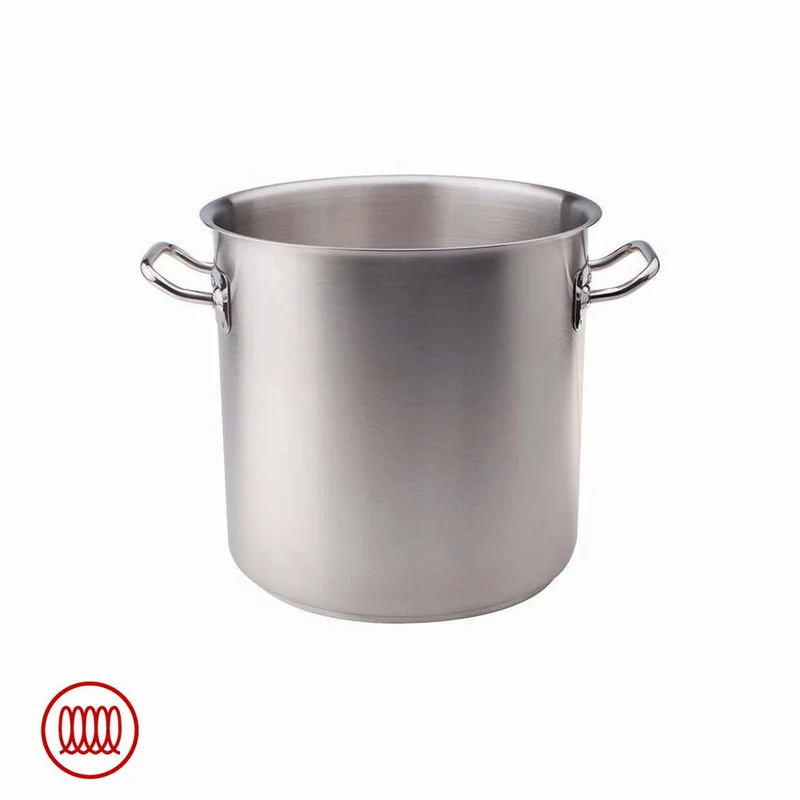 Acciaio Inox Pentola Alta Induzione Con Due Maniglie