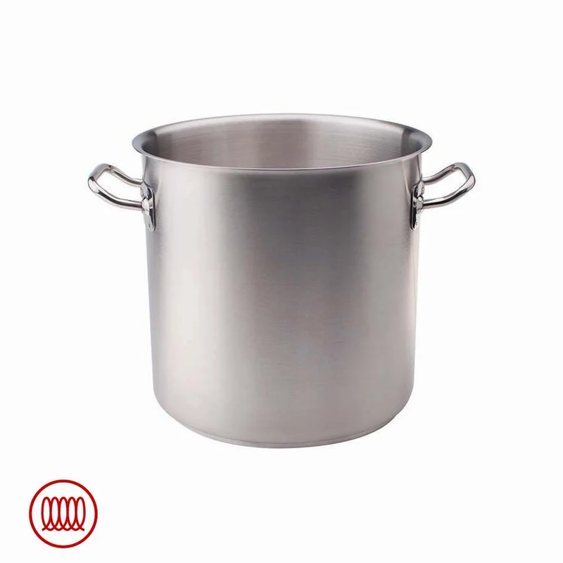 Acciaio Inox Pentola Alta Induzione Con Due Maniglie