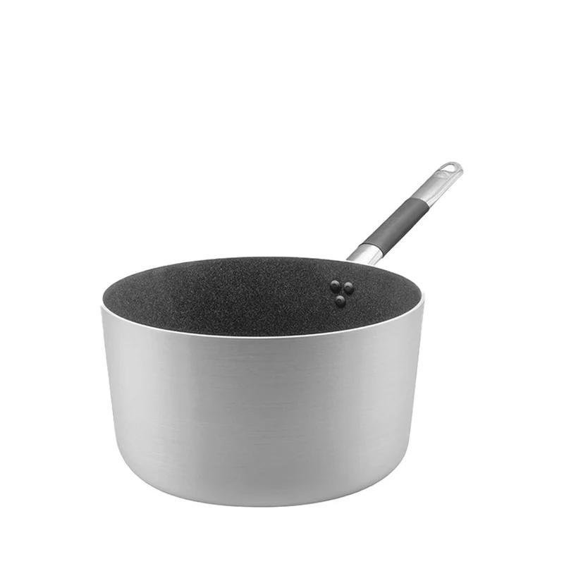 SharkSkin Casseruola Alta In Alluminio Antiaderente Con Manico In Acciaio Inox Cool