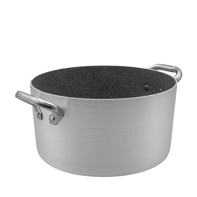 SharkSkin Casseruola Alta In Alluminio Antiaderente Con 2 Maniglie Acciaio Inox