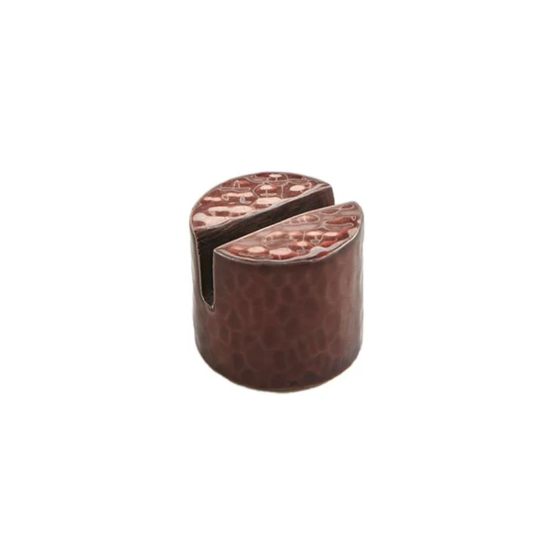 2.3 cm - Portofino Segnaposto Tondo In Alluminio Martellato