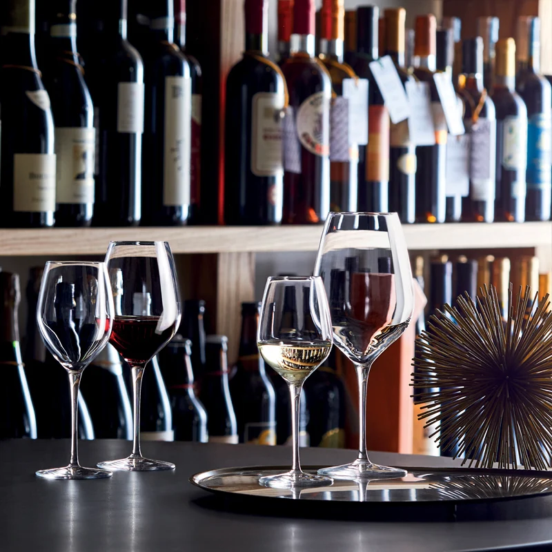 43 cl - InAlto Tre Sensi Calice Vino Bianco in Vetro - Set 6 Pezzi