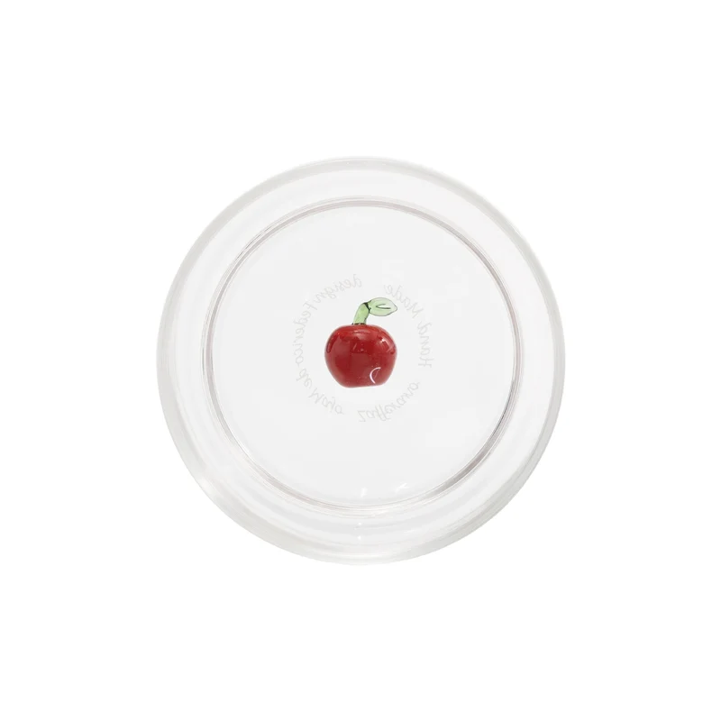 35 cl - Teca Frutta Bicchiere Acqua In Vetro Set 6 Pz