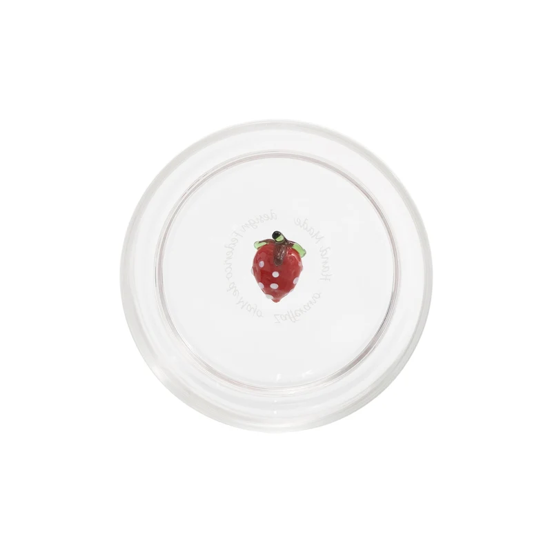 35 cl - Teca Frutta Bicchiere Acqua In Vetro Set 6 Pz