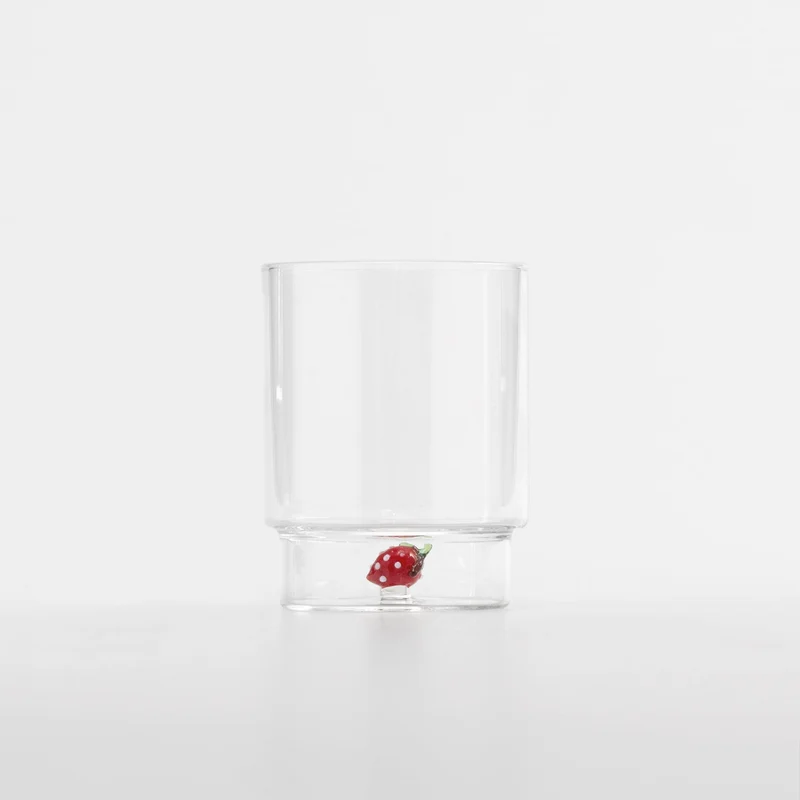 35 cl - Teca Frutta Bicchiere Acqua In Vetro Set 6 Pz
