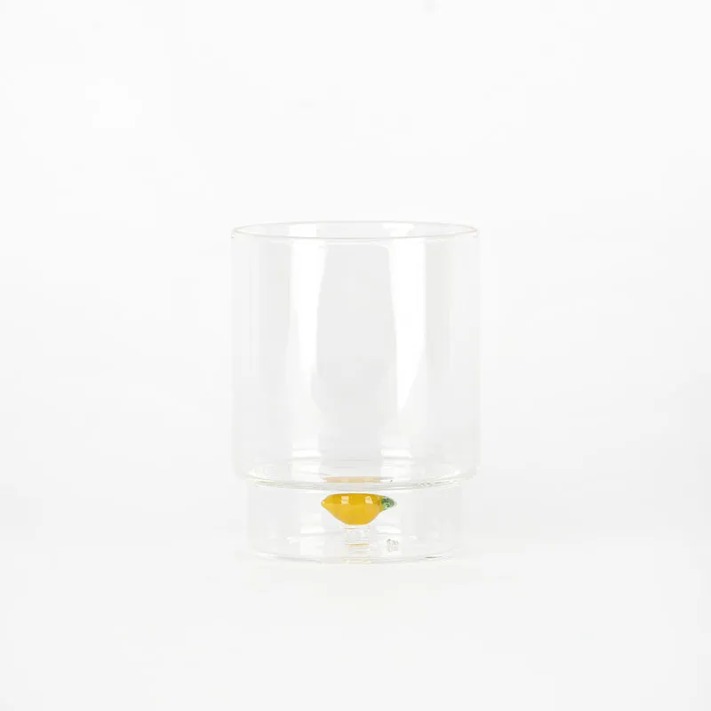 35 cl - Teca Frutta Bicchiere Acqua In Vetro Set 6 Pz