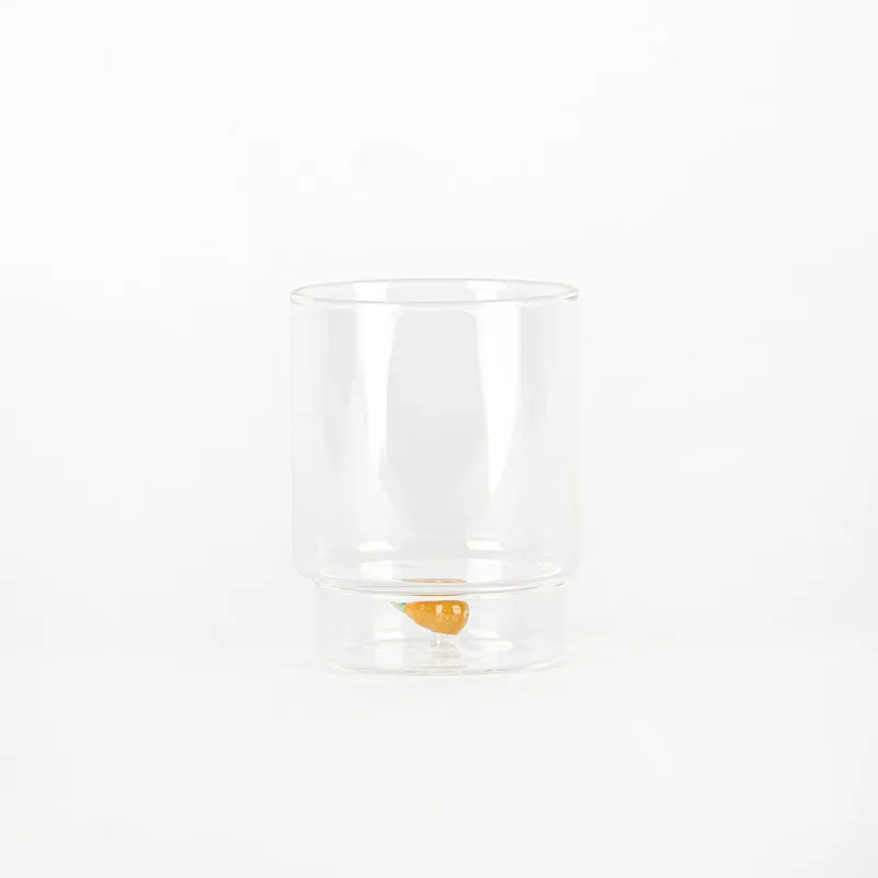35 cl - Teca Frutta Bicchiere Acqua In Vetro Set 6 Pz