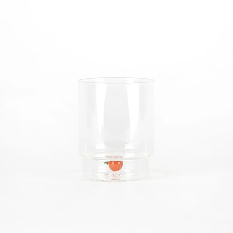 35 cl - Teca Frutta Bicchiere Acqua In Vetro Set 6 Pz