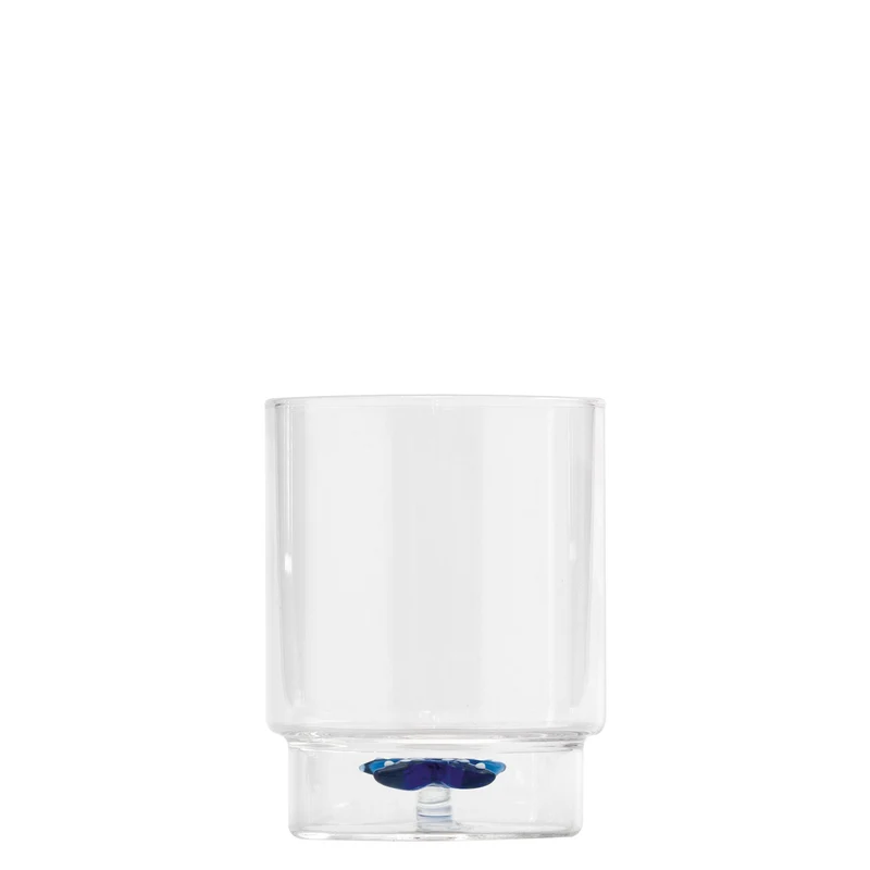 35 cl - Teca Mare Bicchiere Acqua In Vetro Set 6 Pz