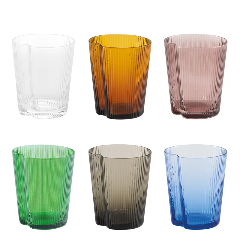 33.5 cl - Handy Bicchiere Acqua In Vetro Set 6 Pz