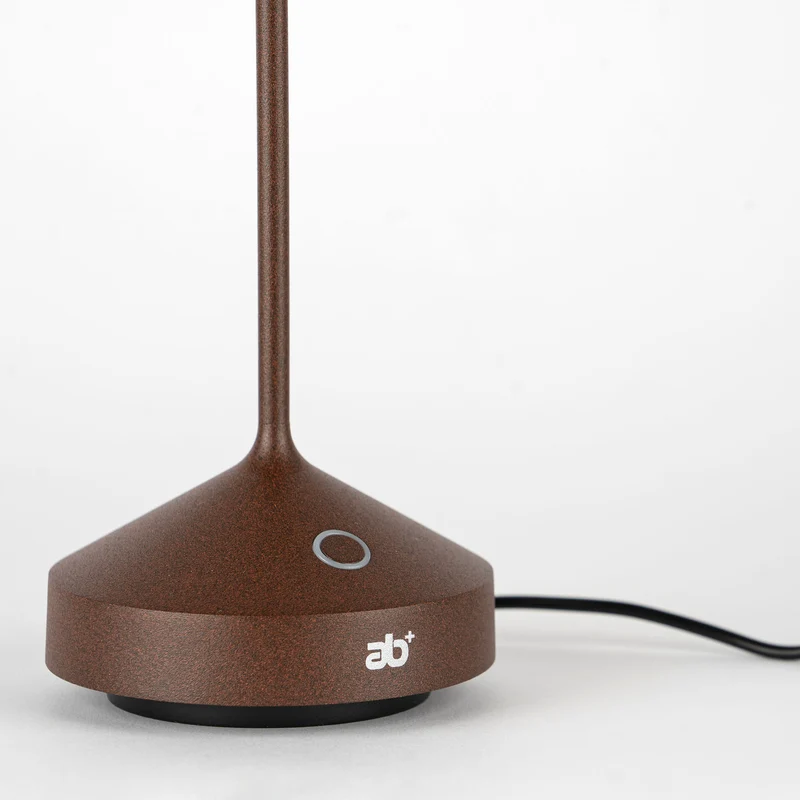 28 cm - Tempo Lampada Da Tavolo Ricaricabile In Alluminio