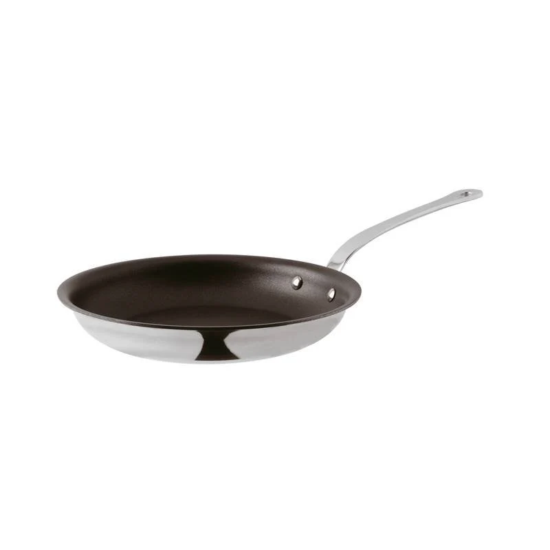 Series 12200 Padella Bassa Antiaderente In Acciaio Inox 5-Ply