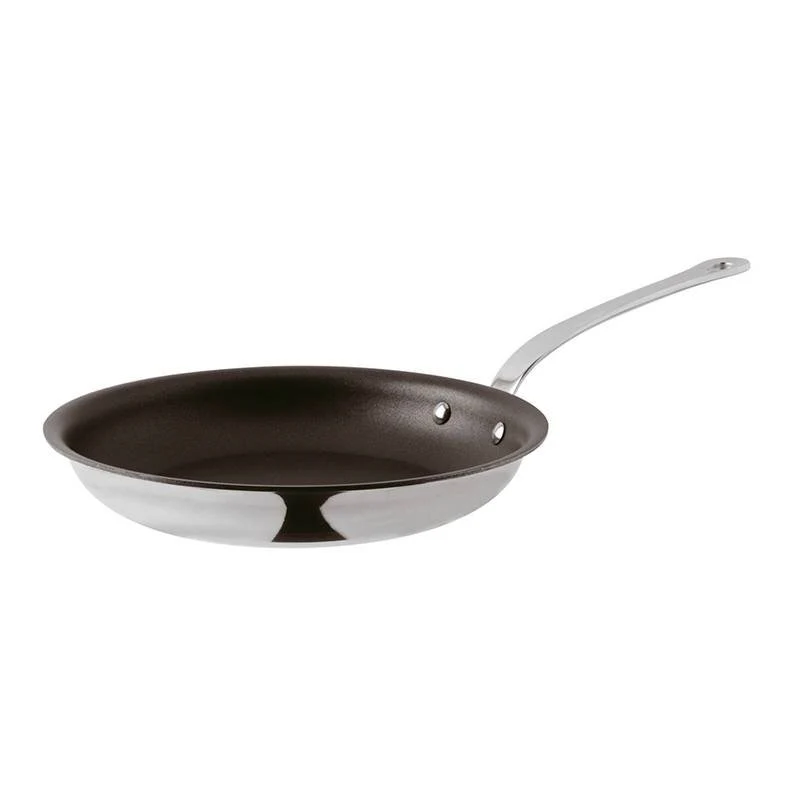 Series 12200 Padella Bassa Antiaderente In Acciaio Inox 5-Ply