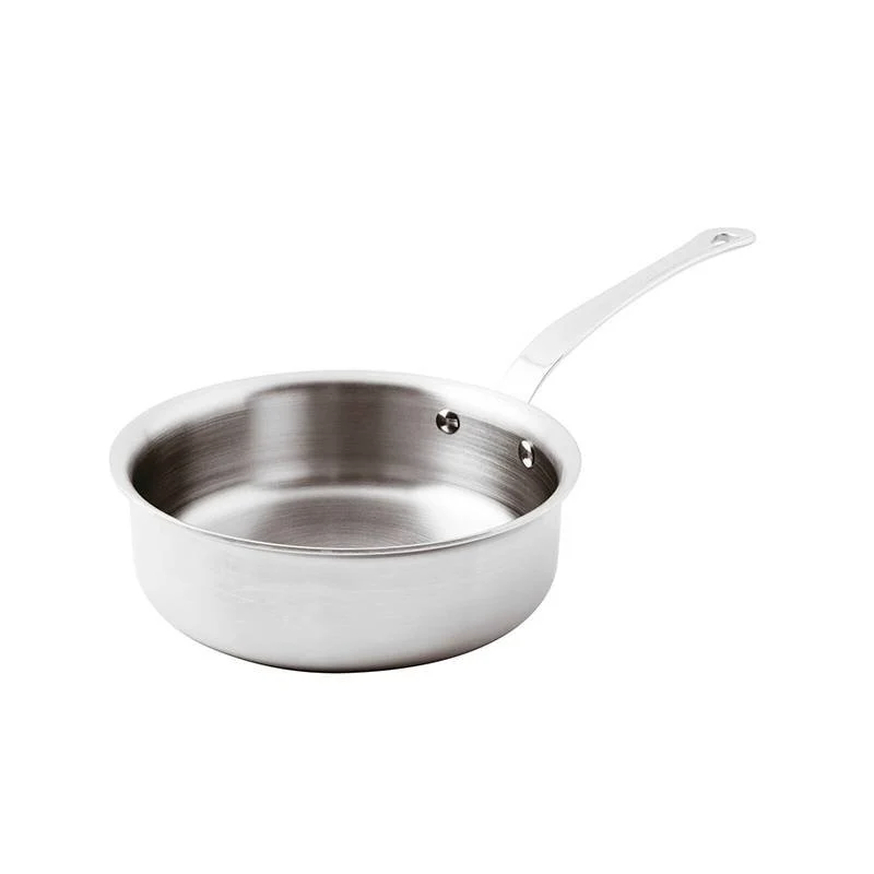 Series 12200 Casseruola Bassa Con Manico In Acciaio Inox 5-Ply