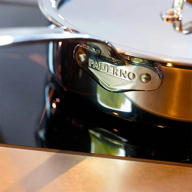 Series 12200 Casseruola Bassa Con Manico In Acciaio Inox 5-Ply