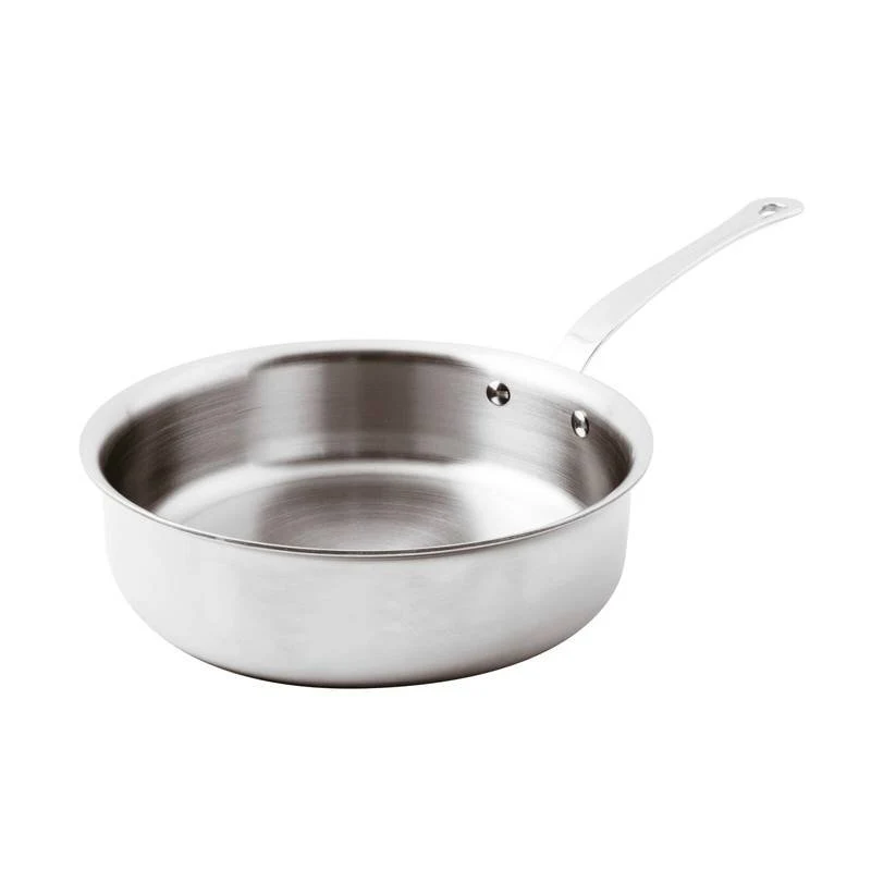 Series 12200 Casseruola Bassa Con Manico In Acciaio Inox 5-Ply