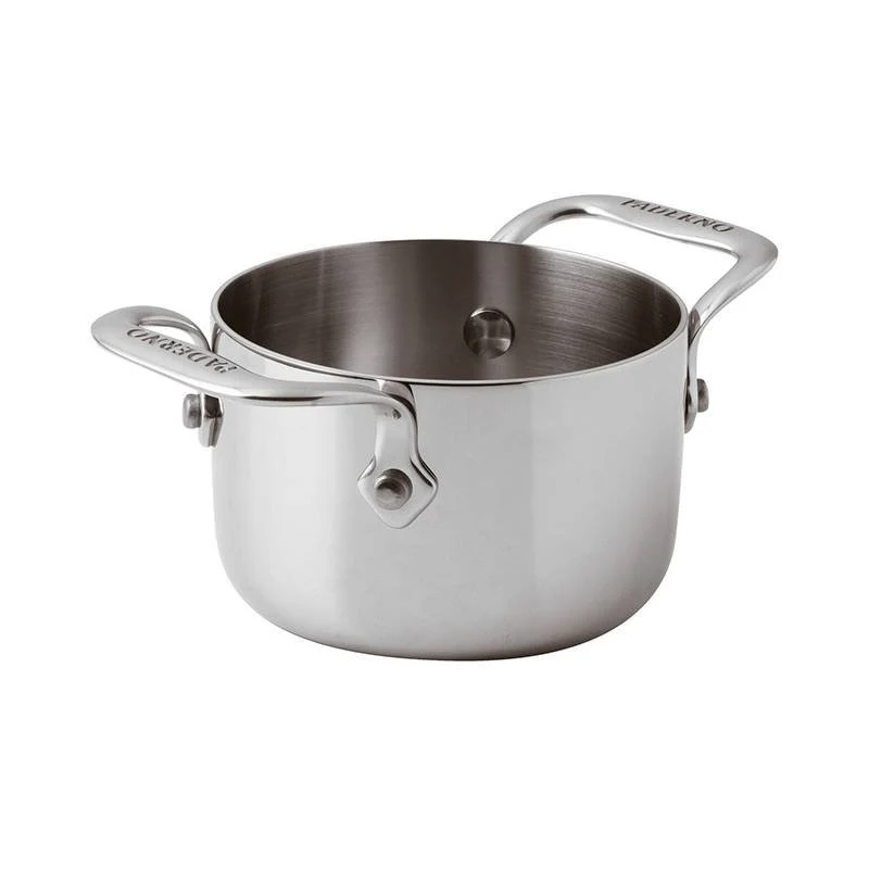 10 cm - Series 12200 Miniature Casseruola Alta In Acciaio Inox
