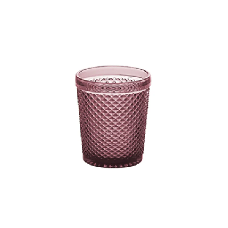 30.8 cl - Diamante Bicchiere Acqua In Vetro - Set 6 Pz