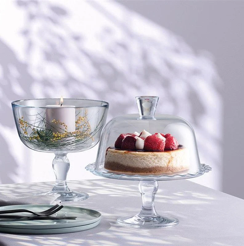 26 cm - Petite Patisserie Alzata Torta Con Campana