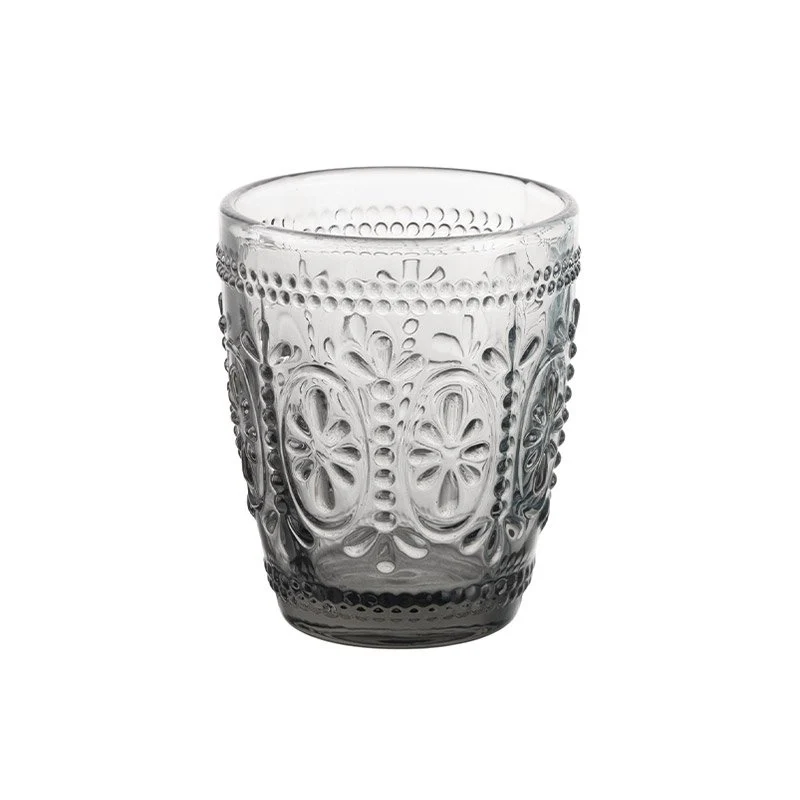 29 cl - Baroque Bicchiere Acqua In Vetro - Set 6 Pz