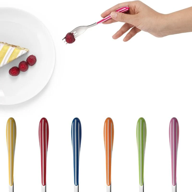Zebra Servizio Posate Acciaio Inox e ABS - Set 24 Pz