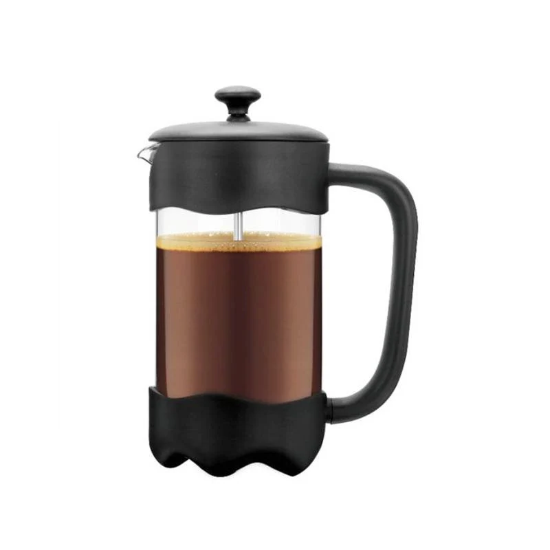 Tisaniera In Vetro Borosilicato Con Presso Filtro E Stantuffo