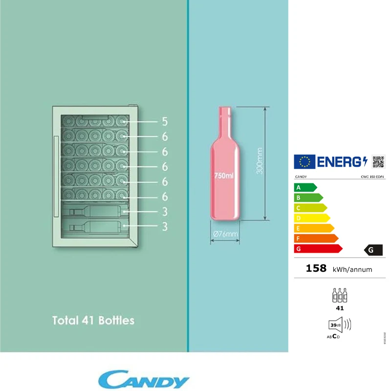 55 x 49 x H 84.5 cm - DiVino Cantinetta Portabottiglie 41 Bottiglie In Legno