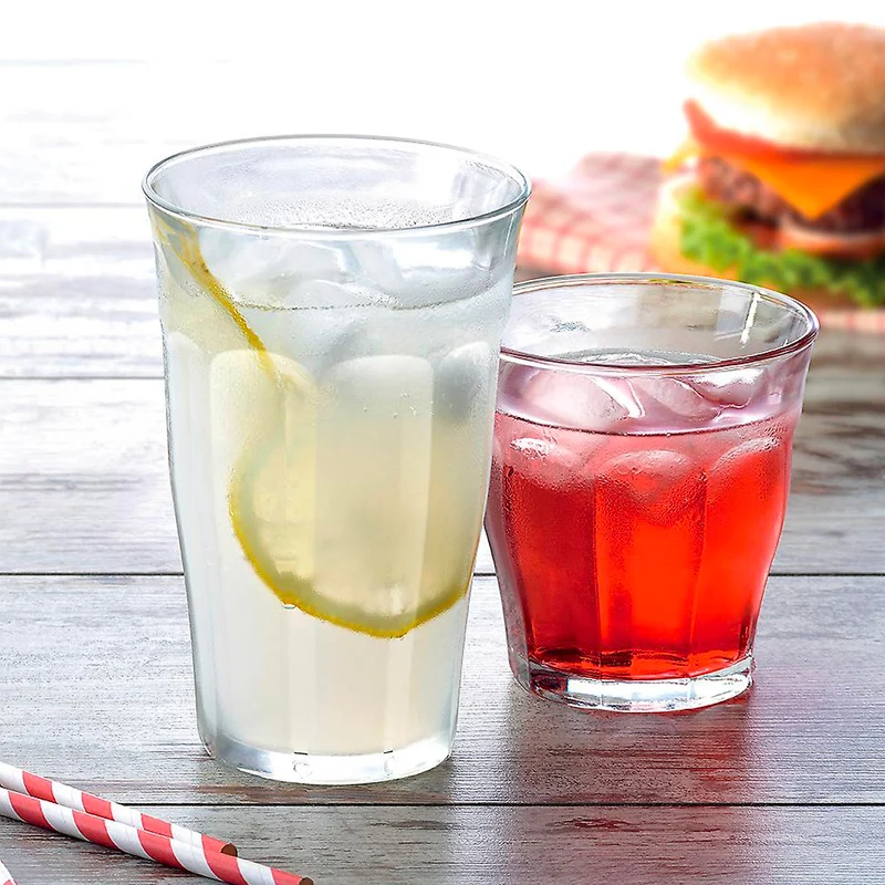 50 cl - Picardie Bicchiere Bibita In Vetro Temperato - Set 4 Pz