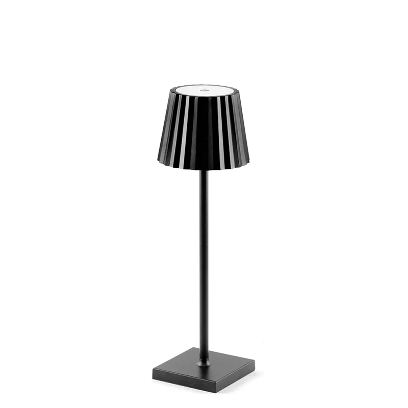 38 cm - K-Light Lampada Da Tavolo In Alluminio