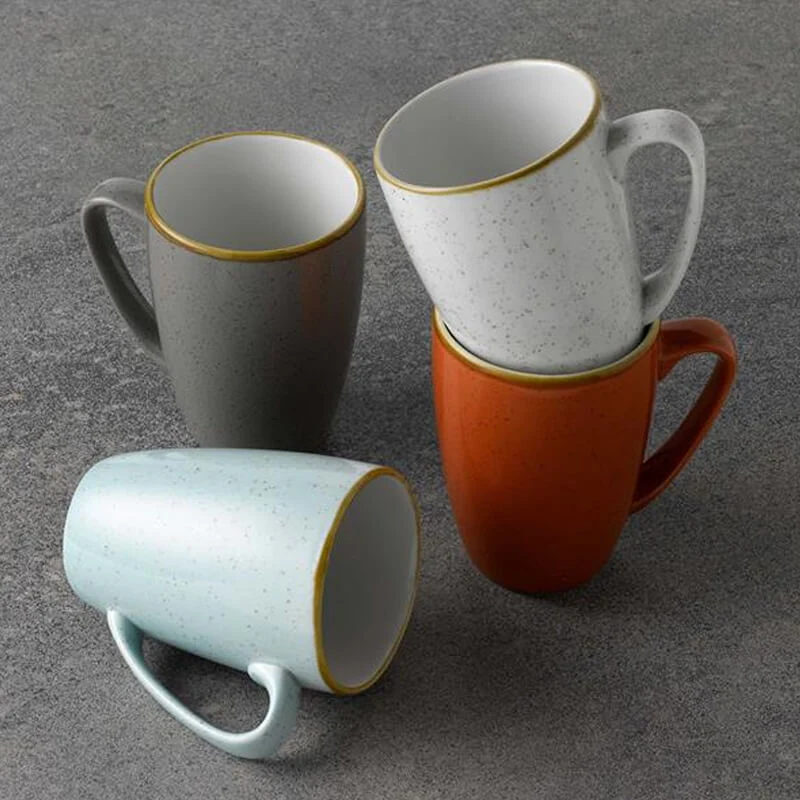 34 cl - Stonecast Tazza In Porcellana