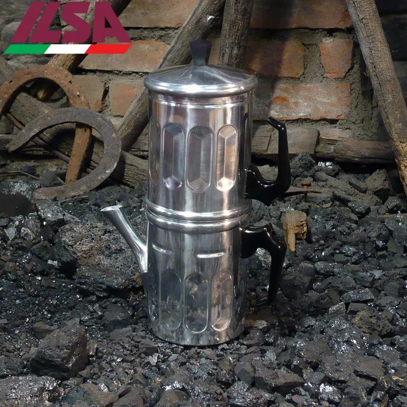 Diamante Caffettiera Napoletana In Alluminio