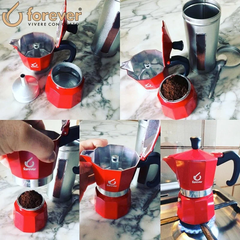 Miss Prestige La Rossa Moka In Alluminio
