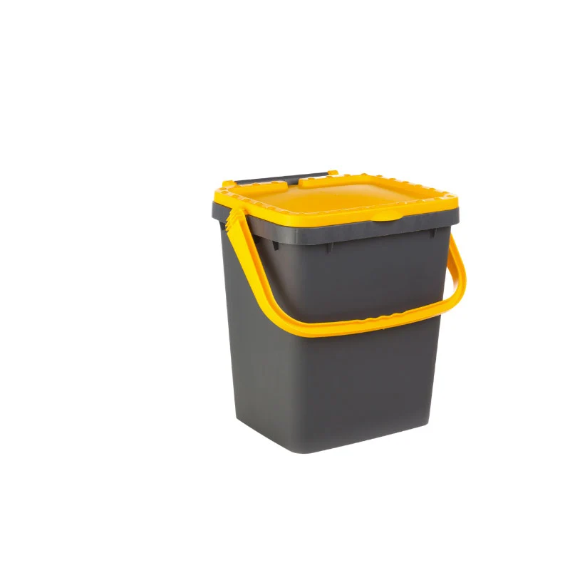 Ecoplus Pattumiera Rettangolare In Plastica - Set 3 Pz