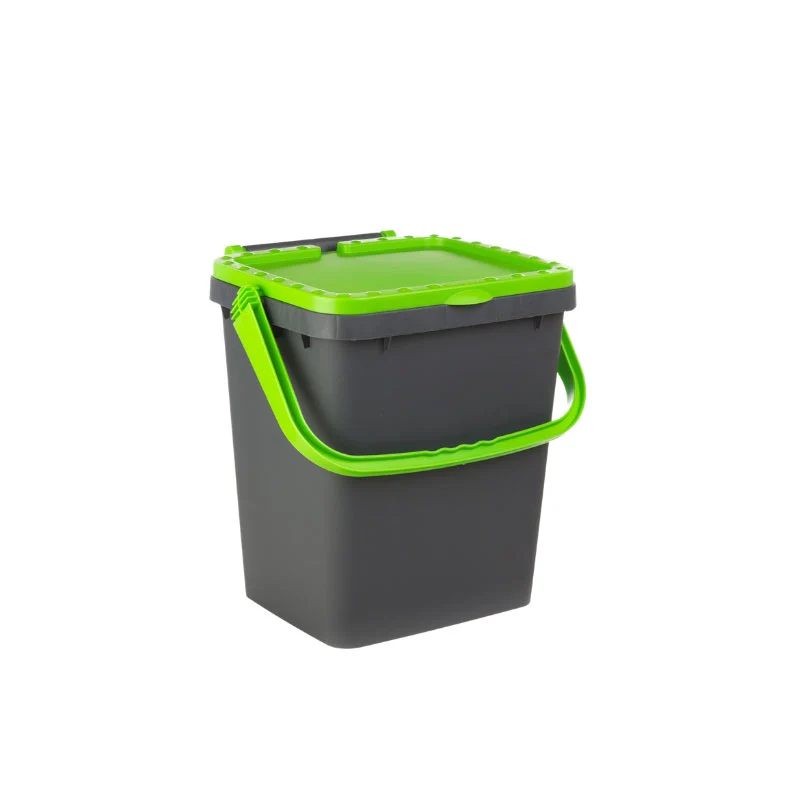 Ecoplus Pattumiera Rettangolare In Plastica - Set 3 Pz