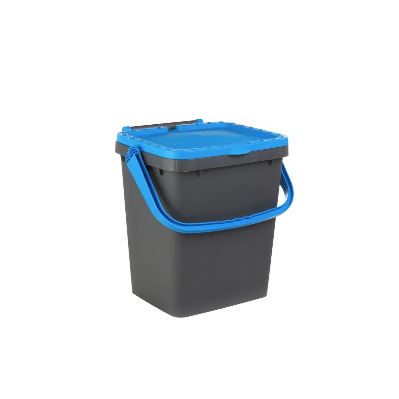 Ecoplus Pattumiera Rettangolare In Plastica - Set 3 Pz