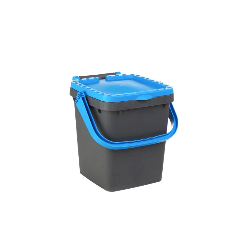 Ecoplus Pattumiera Rettangolare In Plastica - Set 3 Pz
