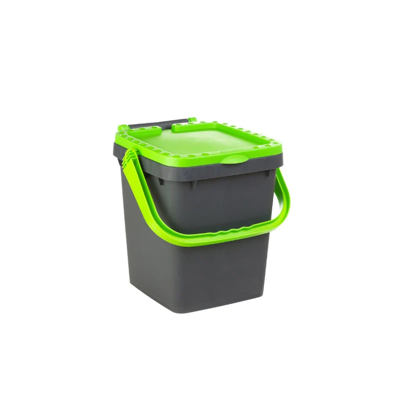 Ecoplus Pattumiera Rettangolare In Plastica - Set 3 Pz