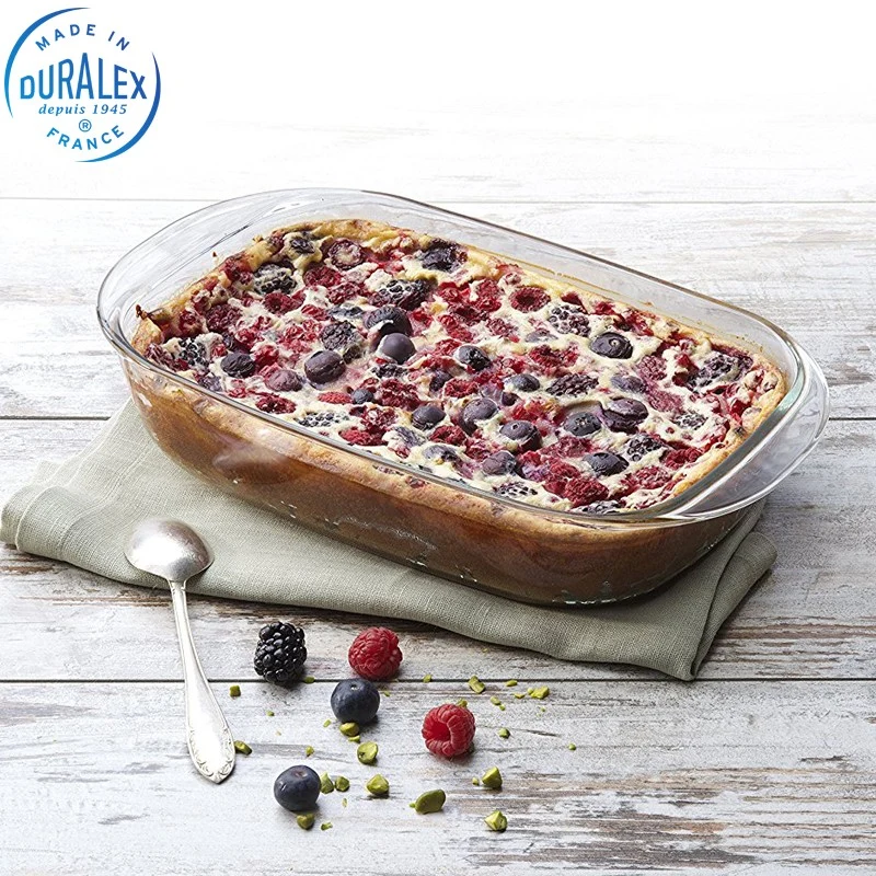 Ovenchef Pirofila Rettangolare In Vetro Temperato - Set 3 Pz