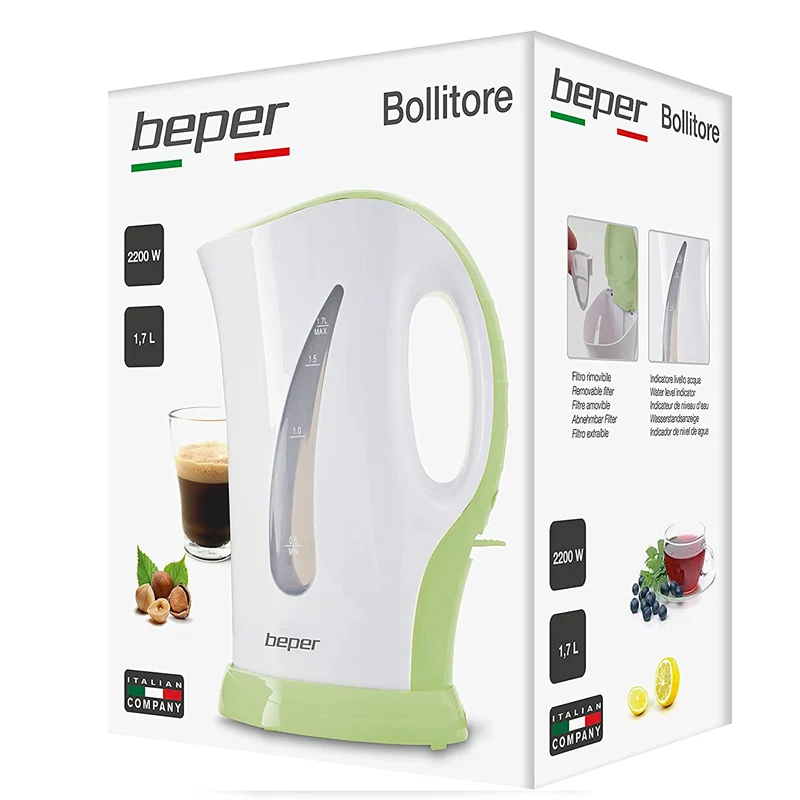 Bollitore Elettrico In Plastica