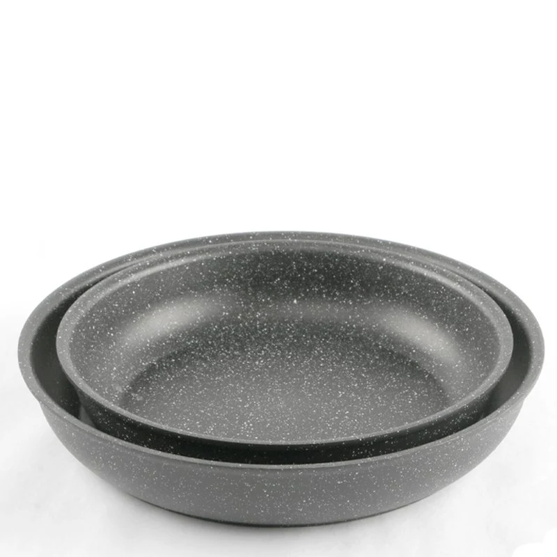 Bolzano Set Padelle Antiaderente In Alluminio Con Manico Removibile - Set 3 Pz