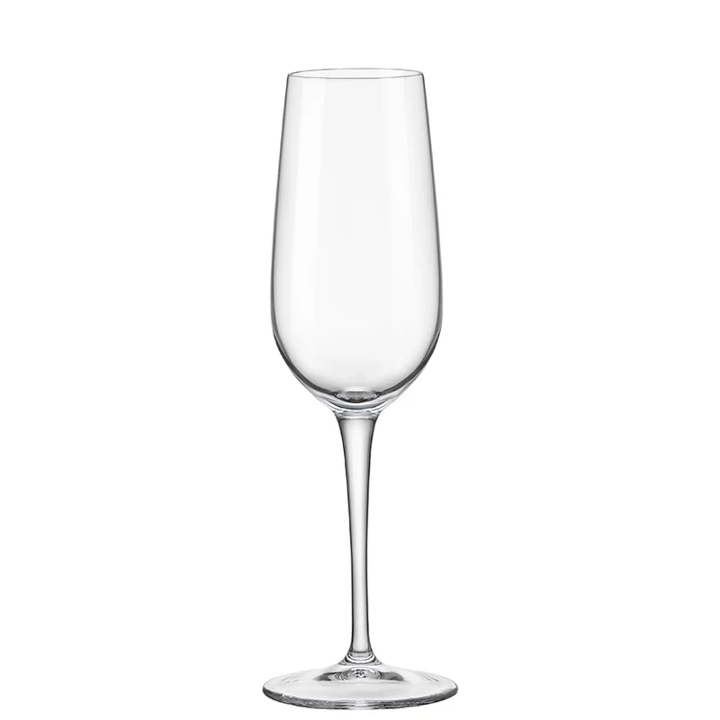 21.5 cl - Spazio Calice Flute In Vetro - Set 3 Pz