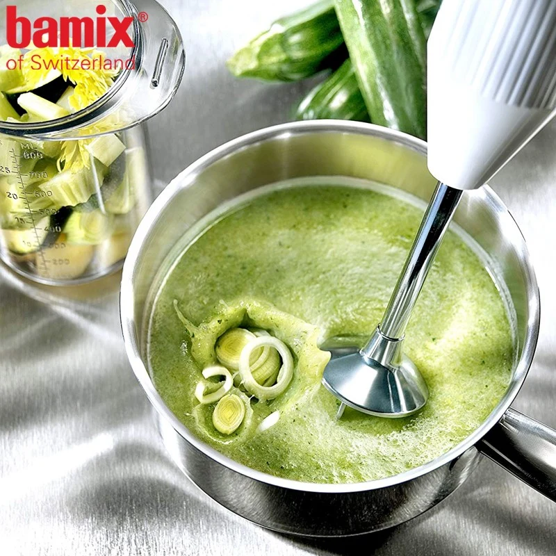 200 Watt - Babyline Frullatore A Immersione In Acciaio Inox