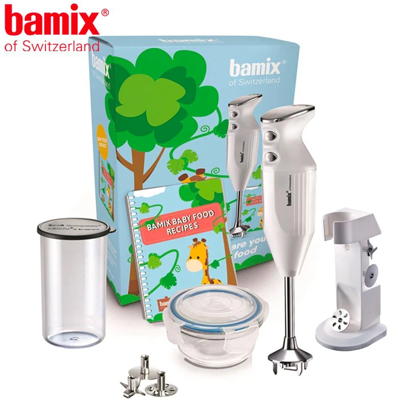 200 Watt - Babyline Frullatore A Immersione In Acciaio Inox