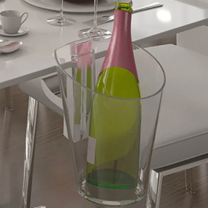 Ø 18 x H 19 cm - Marea Secchiello Champagne In Acrilico