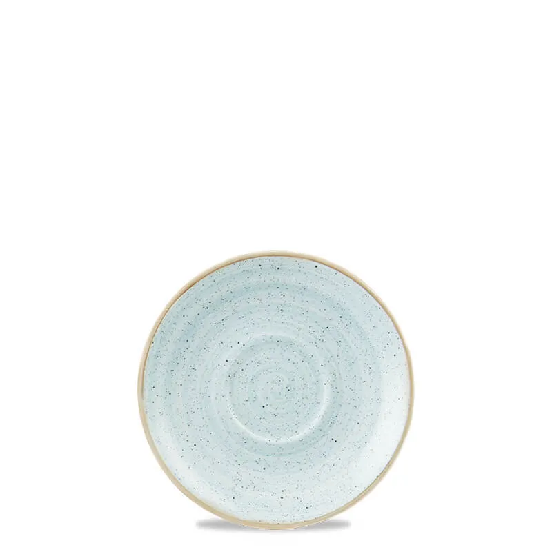 15.6 cm - Stonecast Piattino Tazza Cappuccino Rotondo In Porcellana