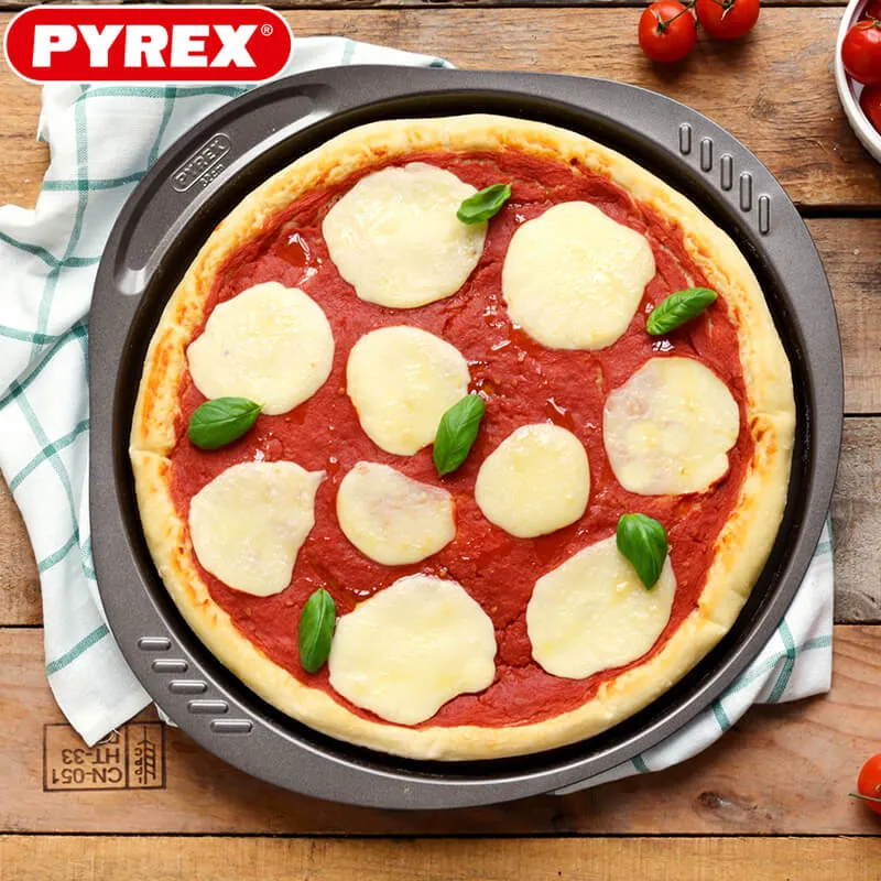 32 cm - Asimetria Teglia Pizza Rotonda Antiaderente