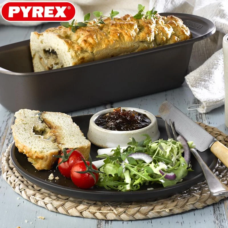 26x10 cm - Asimetria Stampo Plum Cake Rettangolare Antiaderente