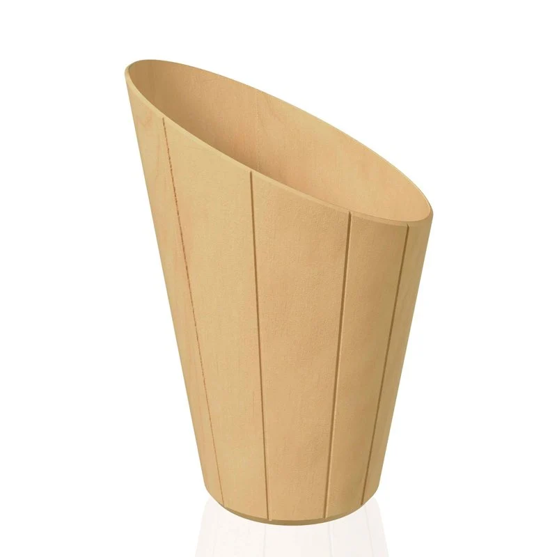 Ø 20.4 x H 31.5 cm - Timber Secchiello Champagne Per 1 Bottiglia In EcoRec